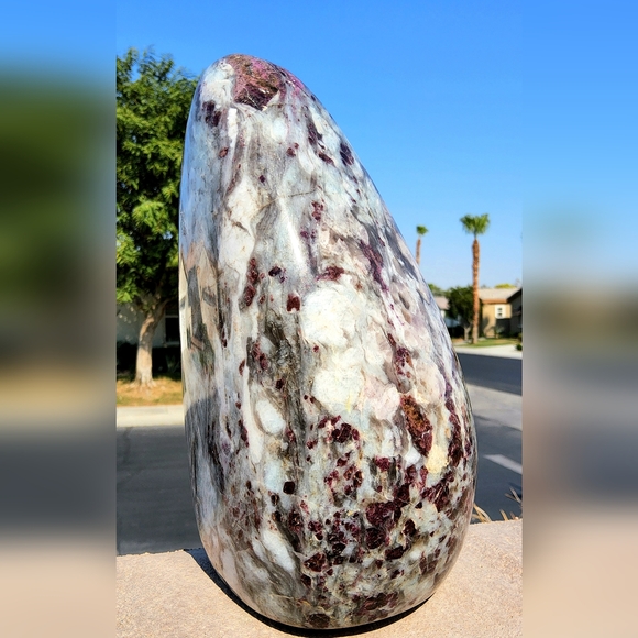 MASSIVE Rubellite (Red Tourmaline) Free-Form - Picture 6 of 15